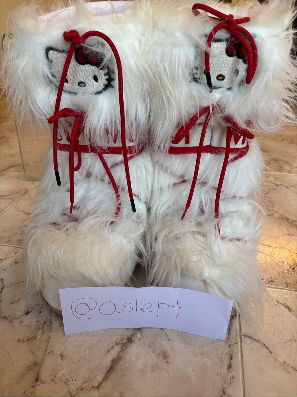 GCDS Hello Kitty Official Moon Boots Collab